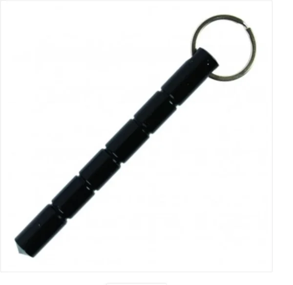 Black Kubotan Key Chain