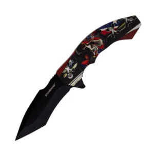 Sinister Dread Laugh Folding Pocket Knife