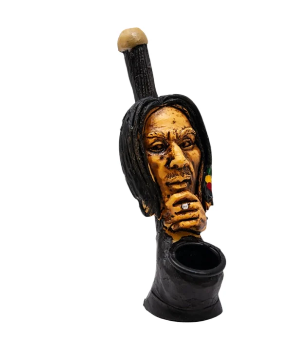 Rasta Thinking Man Polyresin Pipe