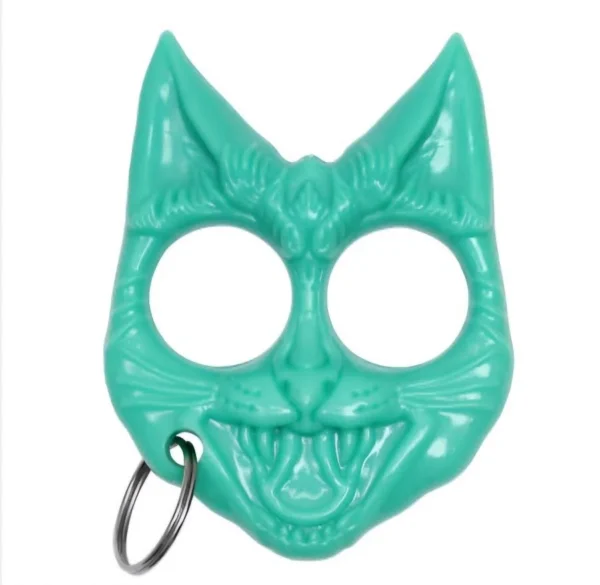 Cat Knuckle Safety Keychain ( Never Leave Home Without Me)