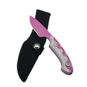 WARTECH Pink Frosted Sprinkles Knife W/ Nylon Sheath