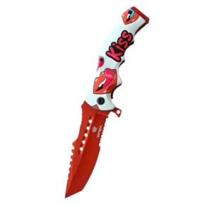 Lucious Kiss Folding Pocket Knife