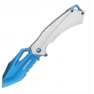 Blue Combat Master Pocket Knife