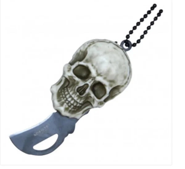 2" Skull Knecklace (Knife)
