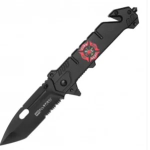 8" Tactical Fire Dept Knife (Our Heros)