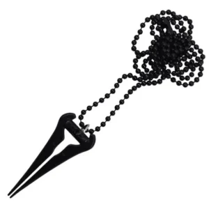 Black Halo Design Necklace