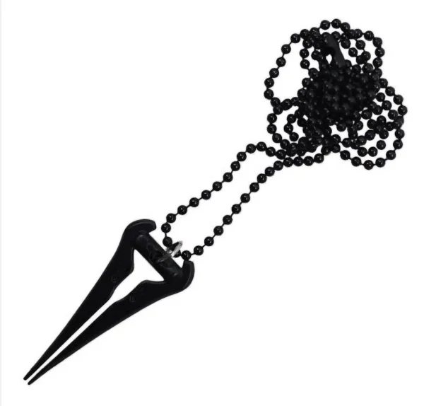 Black Halo Design Necklace