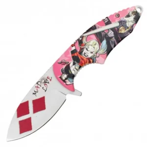 Sexy Fierce Fighter Pocket Knife (She's Unpredictable)
