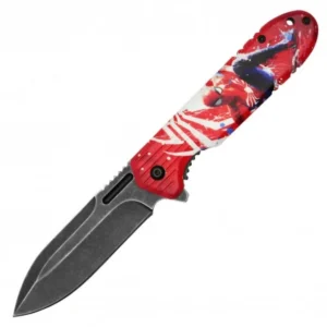 Hero 3-D Graphic Pocket Knife ( Super Human Strength, Agility and Speed)
