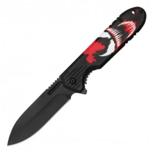 Villian 3-D Graphic Pocket Knife ( SuperHuman)