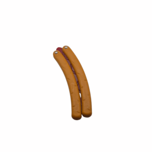 Hot Dog Toy Butterfly Spinner