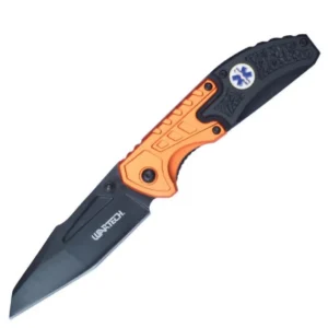 8" Public Safety Emblem Pocket Knife ( Respect Heros)