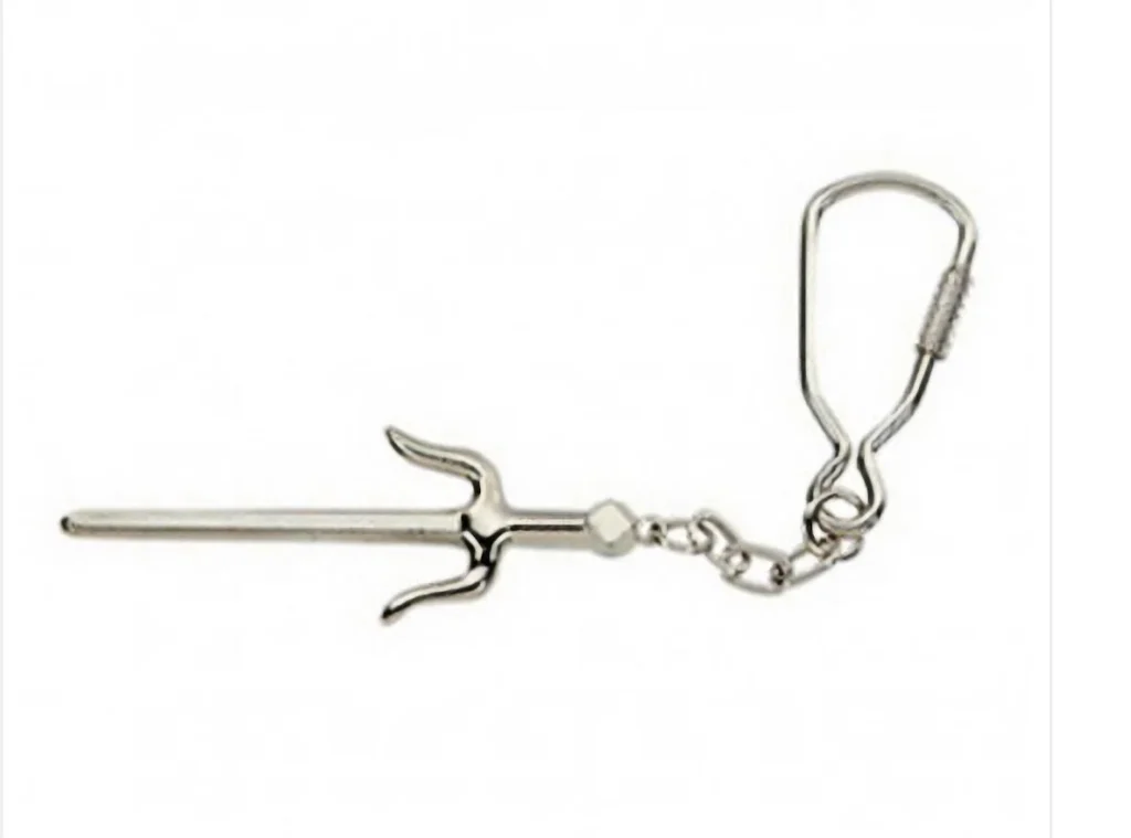 Chrome Sai Key Chain