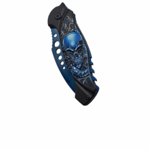 SpectraSkull Folding Pocket Knife