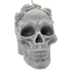 Grey Skull Candle