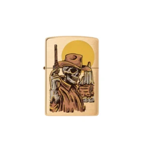 Zippo 48519 Wild West Skeleton Design