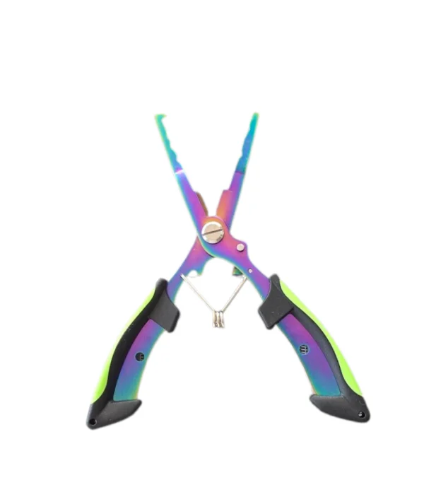 Tactical knife close-up showing blade finish and grip