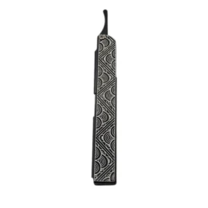 Wavy Design Straight Edge Razor