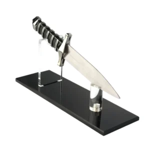 Black Acrylic Knife Stand