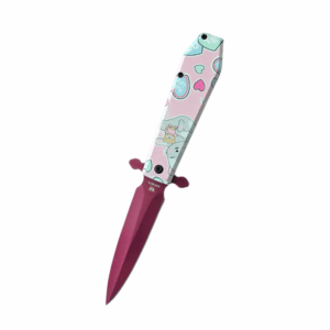 Pink Bears Folding Pocket Knife