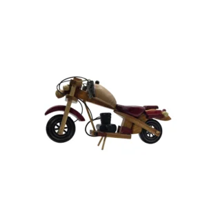 Classsic Vintage  Wooden Motorcycle