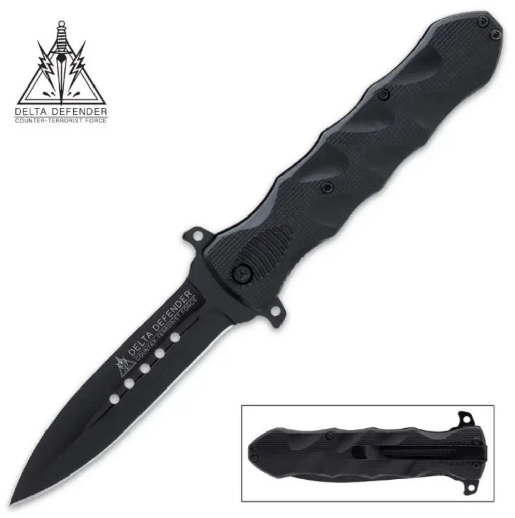 Delta Defender Stiletto Assisted Knife / UNITED CUTLERY