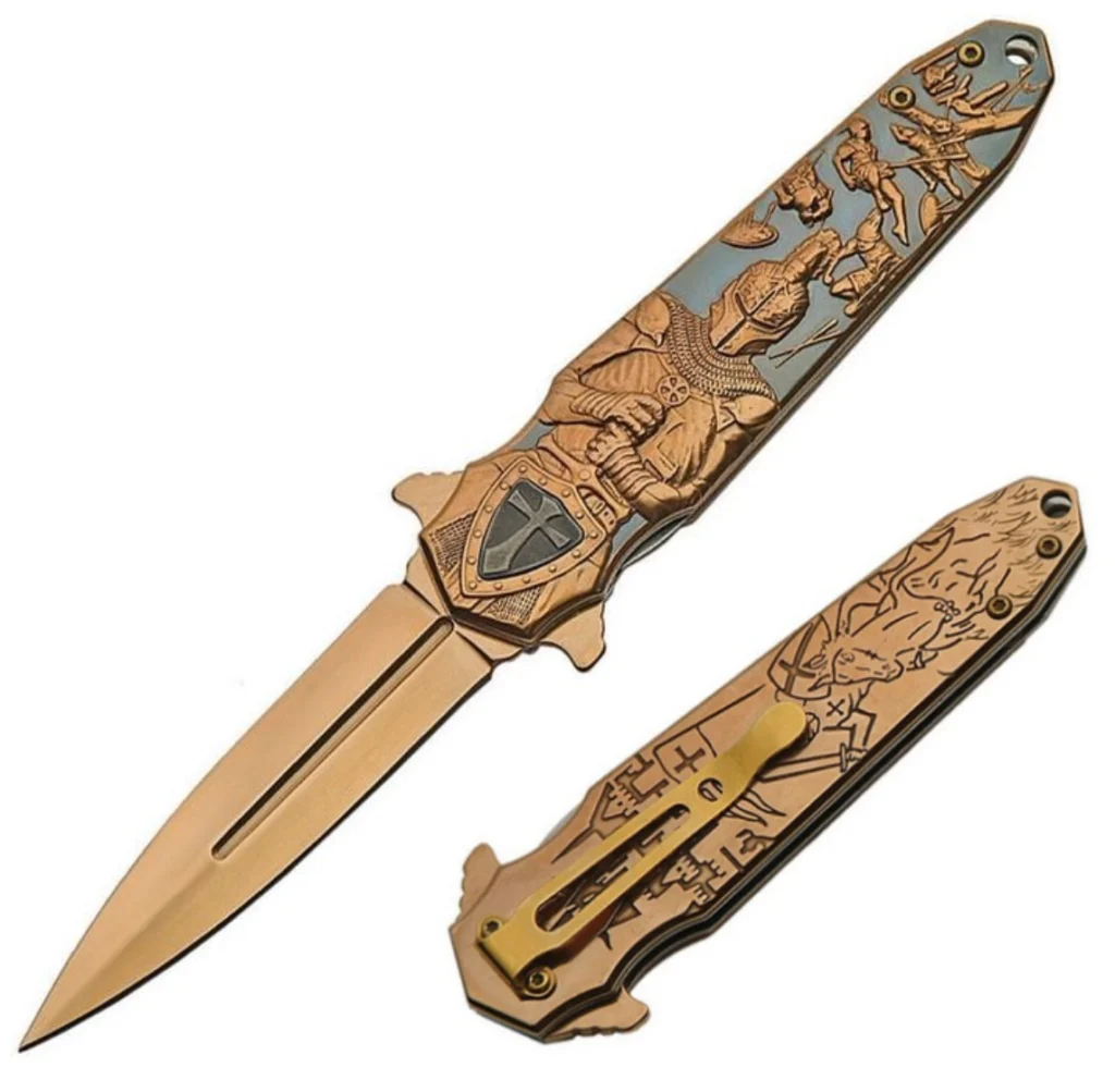 Knight Linerlock Pocket Knife / CNM