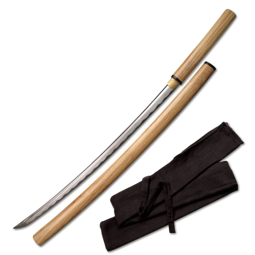 Carbon Steel Shirasaya Sword / TEN RYU
