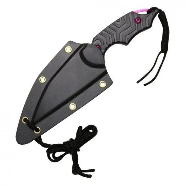 6" Pink Neck Knife