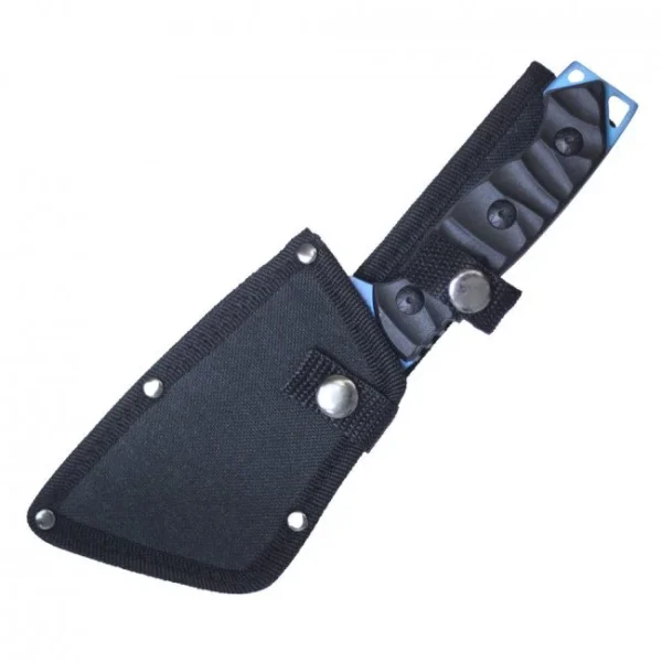 9 1/2" Blue Skull Hunting Knife