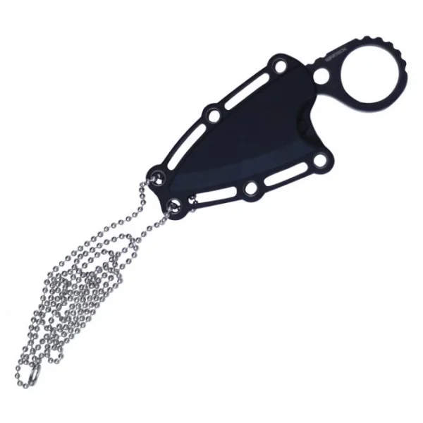 Black Skull Neck Knife