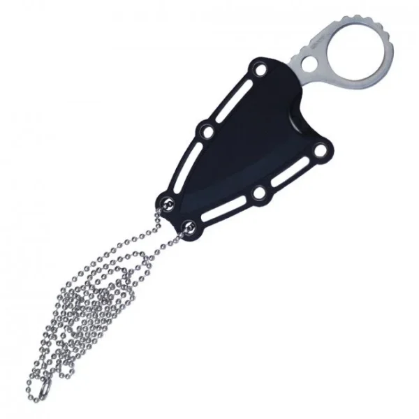 Silver Skull Neck Knife