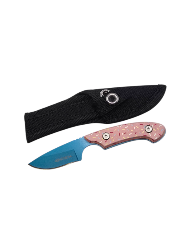 WARTECH Blue & Pink Sprinkles Hunting Knife