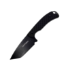 WARTECH 5" Black Tanto Neck Knife