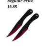 Aeroblades 2pc Throwing Knives Set