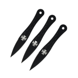 Iron Cross Throwing Knives Set (3pc)