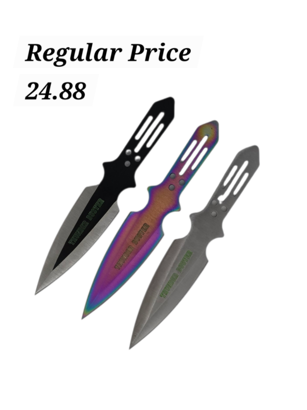 AEROBLADES Thunder Buster Throwing Knives