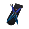 Blue Throwing Knives (2pc)