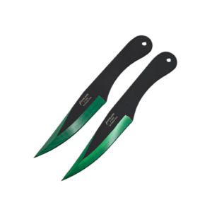 Green Throwing Knives Set (2pc)