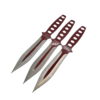 AEROBLADES 9" Two Tone Red Throwing Knives ( 3pcs)