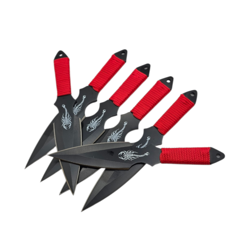 Red Wings Throwing Knives Set (6pc)