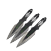 Black Biohazard Flag Style Throwing Knives (3)