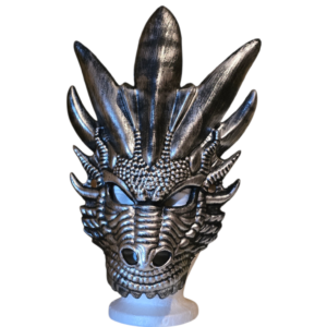 Silver Dragon Cosplay Mask