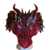 Red Fiery Dragon Cosplay Mask