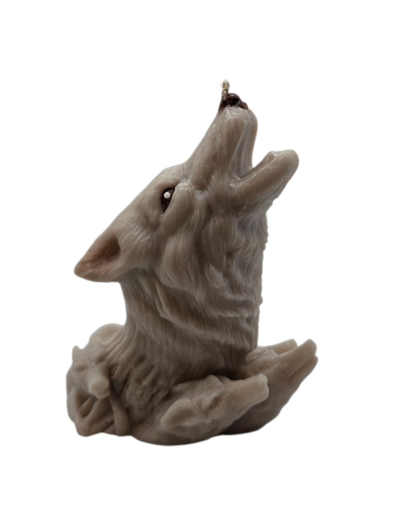 Wolf Pack Pillar Wax Candle