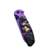 Purple Ninja Folding Pocket Knife