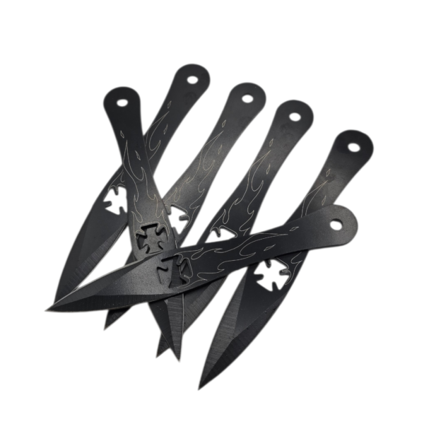 Iron Cross Throwing Knives Set (6pc)