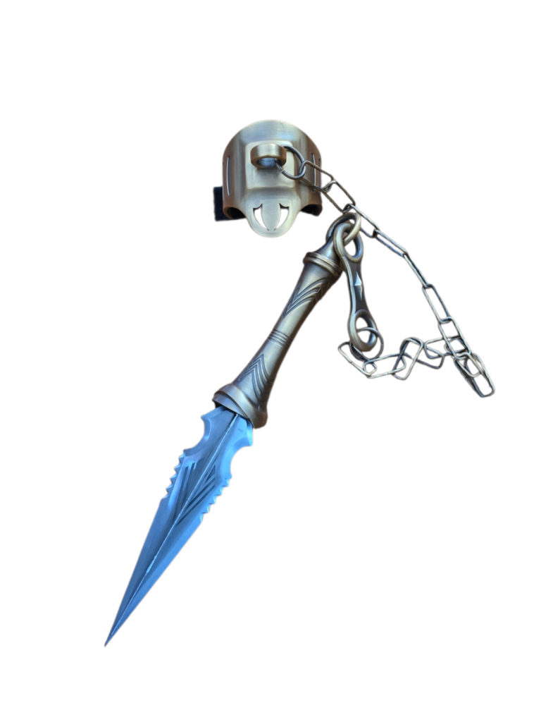 Cosplay Prop Scorpion Kunai w/Chain