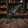 Keeper Of The Skulls Folding Pocket Knife