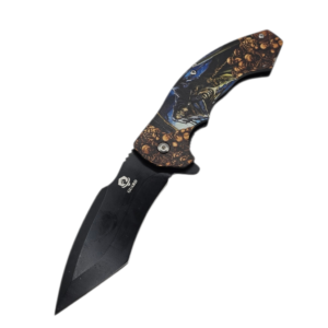Keeper Of The Skulls Folding Pocket Knife